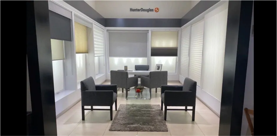Showroom HunterDouglas