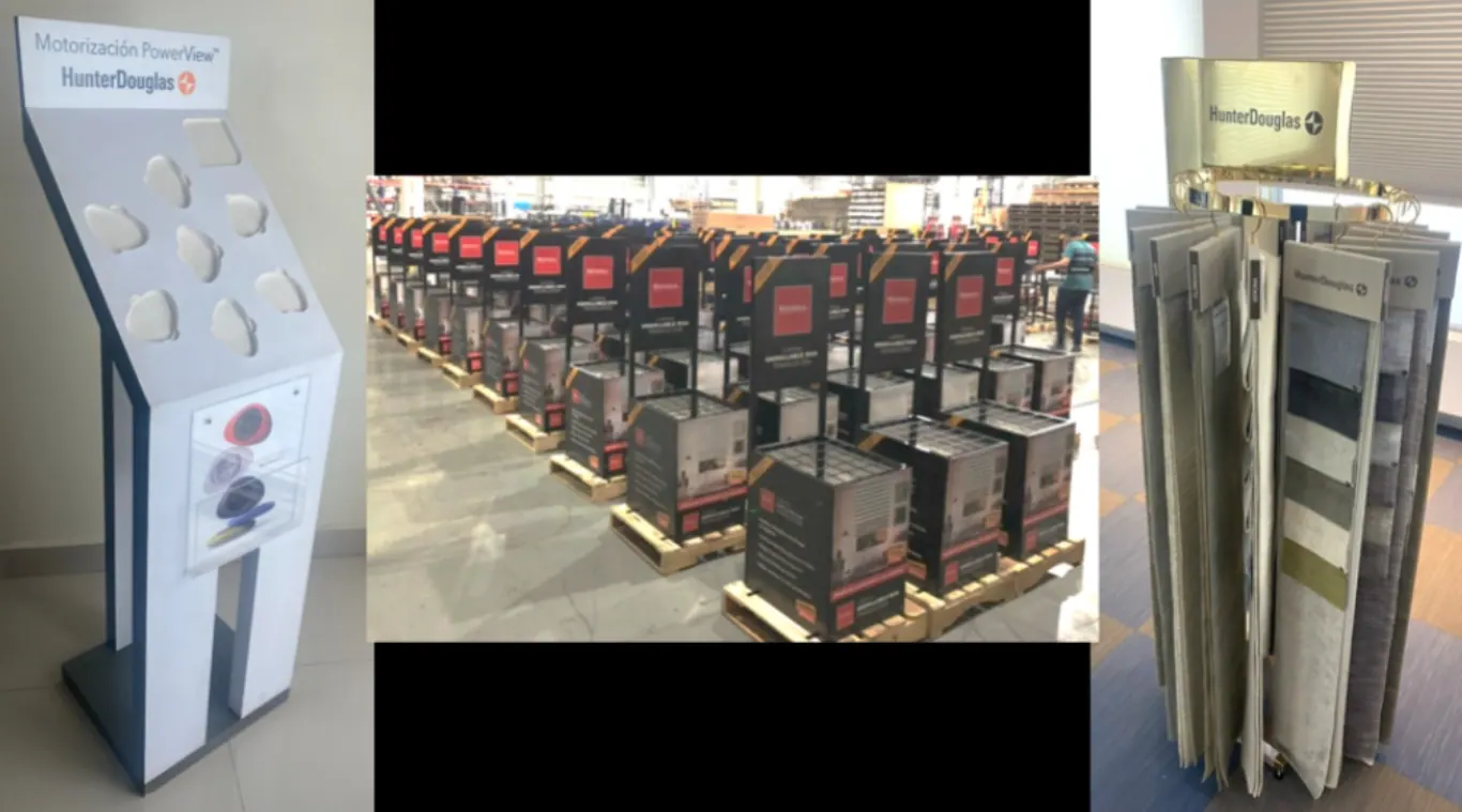 Displays & PLV HunterDouglas